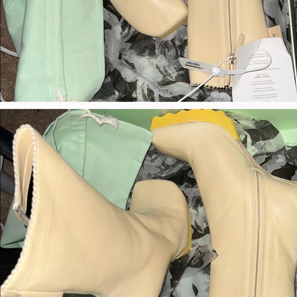 Off white boots